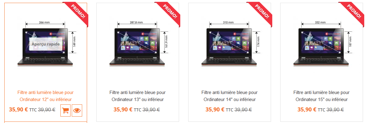 Filtre écran lumière bleue de BlueCat Screen : des promos à saisir !